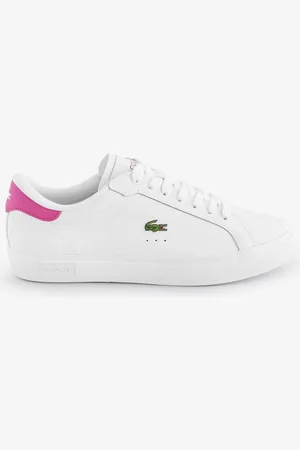 Lacoste Power Court White Trainers