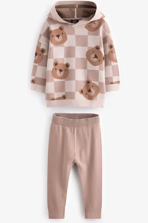 Next Knitted Hoodie and Leggings Set (3mths-7yrs)2 - 3 år (92 - 98cm)