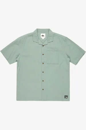 Quiksilver Heartbeat Short Sleeve Pocket 100% Cotton Shirtxlarge
