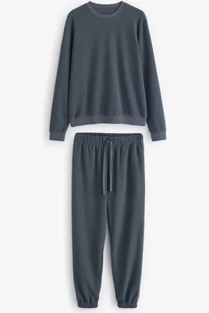 Next Soft Vaflet Langærmet Pyjamas SætM Lang