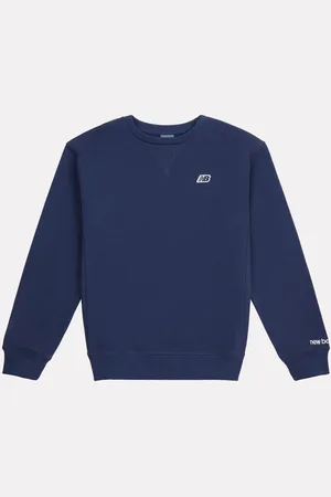 New Balance Drenge 100% Bomuld Premium Loopback Sweatshirt7 - 8 år (122 - 128cm)