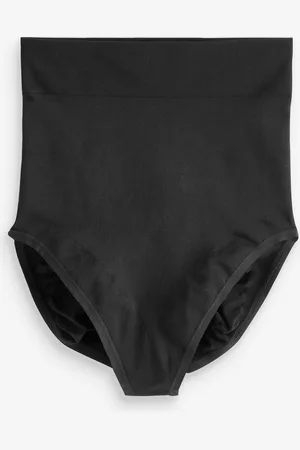 Hunkemöller Hunkemöller Seamless Enhancing High Waisted Black Knickersmedium