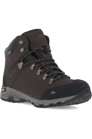 Trespass Male Gerrard Brown Hiking Boots
