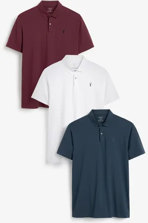 Next Kortærmet jersey poloskjorter 3 PakkeXXL