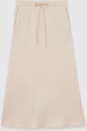 Reiss Roxi Slip Midi Skirt42