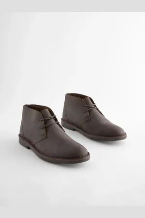 Next Teddystof Lined Desert Støvler