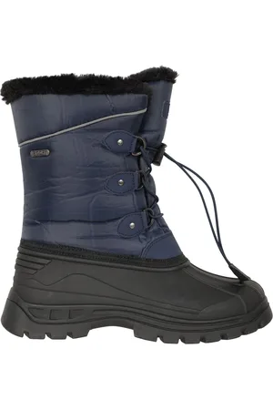 Mountain Warehouse Kids Whistler Sherpa Lined Adaptive Snow Boots
