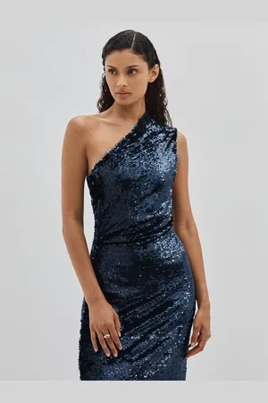ilta Sequinned One-Shoulder Maxi Dress38