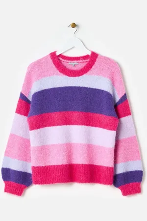 Oliver Bonas Striped Knitted Jumper42