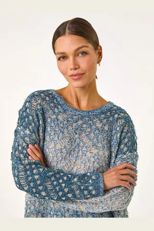 Roman Ombre Chevron Strik Trøje40