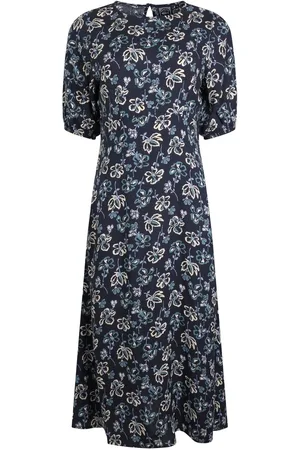 Weird Fish Everly Viscose Printed Tea Dress44