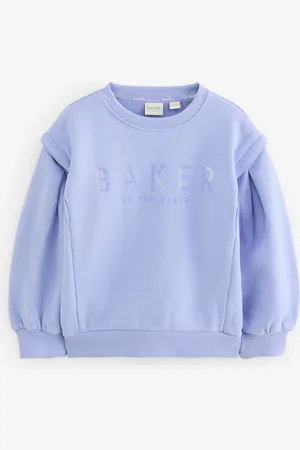 Ted Baker Blue Embroidered Branded 100% Cotton Sweat Top12 - 18 måneder (80 - 86cm)