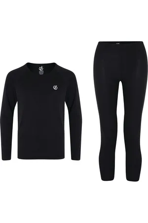 Dare 2B Elate Black Base Layer Set7 - 8 år (122 - 128cm)