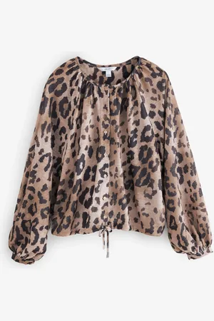 Next Langærmet Boho Bluse med snøre44