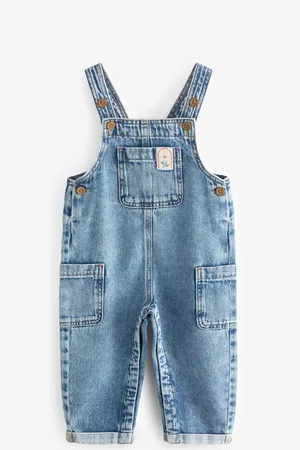 Next 100% Cotton Dungarees (3mths-7yrs)3 - 6 måneder (62 - 68cm)