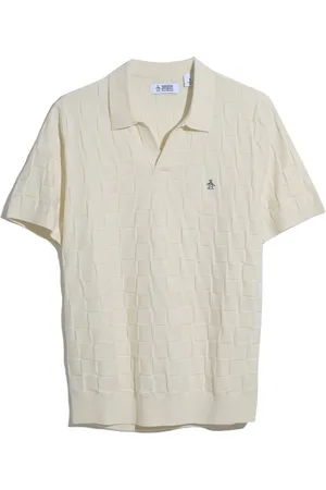 Original Penguin Naturlig Jacquard Sweater Polo-skjorter2X-Large