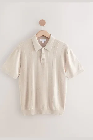 Next Normal pasform Cotton Rich Kortærmet Knit Polo-skjorter2X-Large