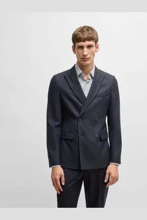 HUGO BOSS Slim Fit Micro Pattern Stretch Jacket34