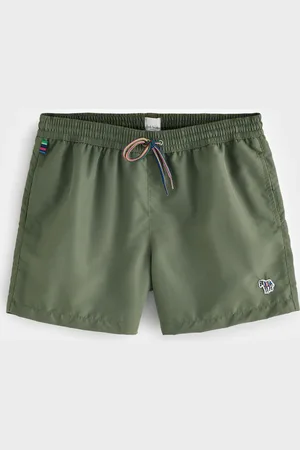 Paul Smith Green Zebra Logo Swim ShortsS