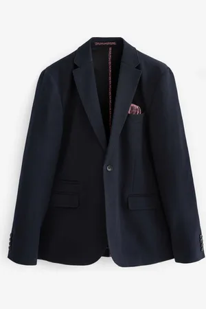 Next Signature Motionflex Italian Wool Blend Blazer46 Almindelig (UK 36 R)