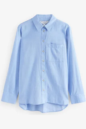Next Relaxed 100% Cotton Button Down Long Sleeve Shirt36