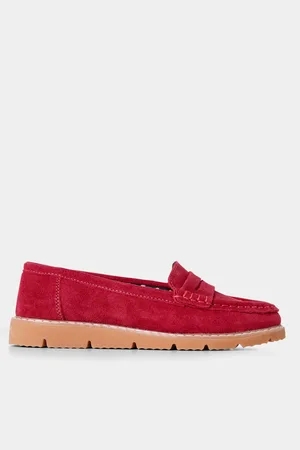 Joe Browns Colourblock Suede Slip-On Leather Loafers