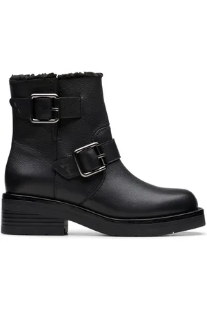Clarks Rebelle Buckle Boots