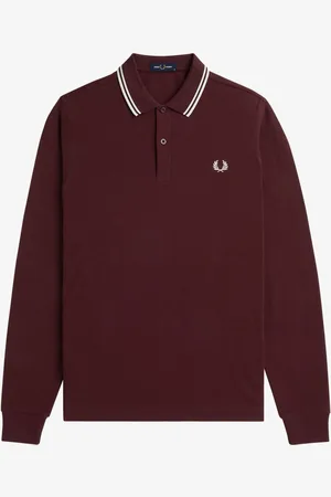 Fred Perry Herre Twin Tipped 100% Cotton Polo-skjorterXXL