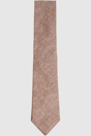 Reiss Elio Linen Textured Tieonesize