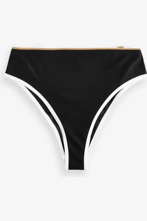 HUGO BOSS High Waisted Signature Stripe Bikini Bottomsmedium