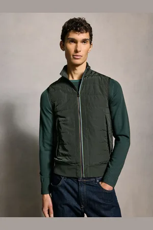 Paul Smith Green Quilted GilletXXL