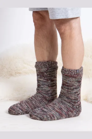 Totes Herre Chunky Twist Slipper SokkerEN