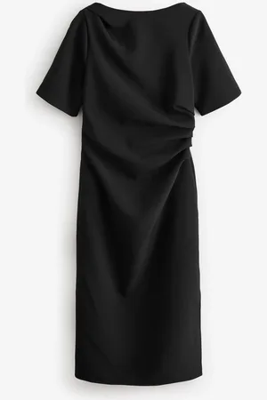 Next Ruched Short Sleeve Midi Dress38