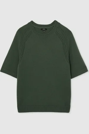 Reiss Dalton Wool Blend Heavy Knit T-ShirtL