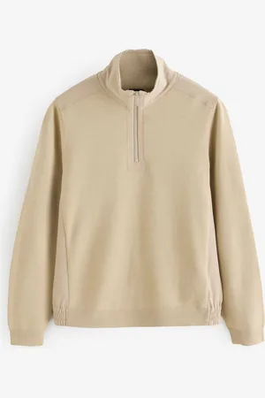HUGO BOSS Zip-Neck Sweaterxxxlarge