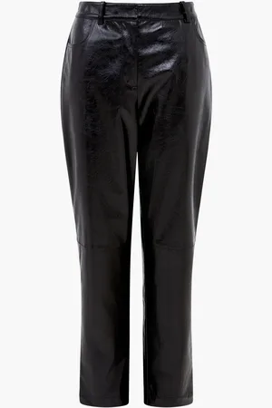 French Connection PU Emmett Tapered Trousers38
