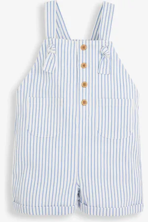 JoJo Maman Bébé Stripe Dungaree3 - 6 måneder (62 - 68cm)