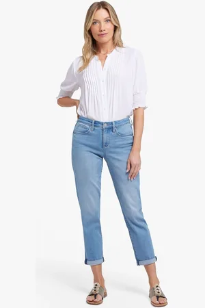 NYDJ Blue Margot Girlfriend Jeans46