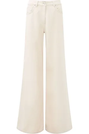 French Connection 100% Cotton Denver Denim Wide Leg Trousers46
