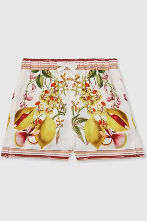 Reiss Sammie NYBG Satin Floral-Print Shorts6 - 7 år (116 - 122cm)