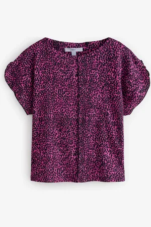 Next Flutter Sleeve Textured Smart Top44