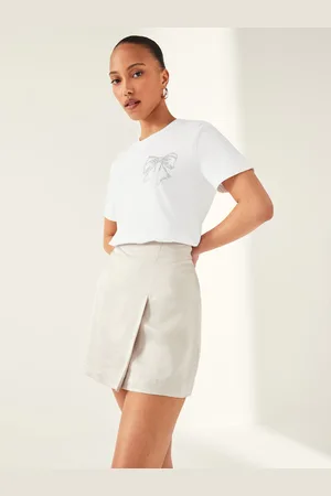 Next 100% Cotton Bow Embellished T-Shirt46