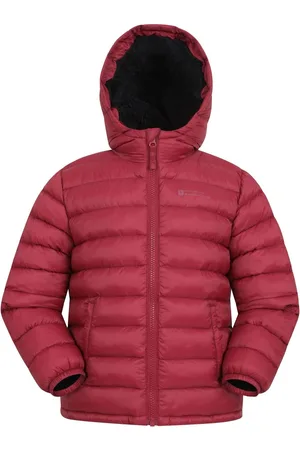 Mountain Warehouse Kids Seasons Vandafvisende imiteret pels foret Polstret jakke5 - 6 år (110 - 116cm)