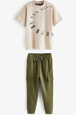 Ted Baker Graphic 100% Cotton T-Shirt and Joggers Set1.5 - 2 år (86 - 92cm)