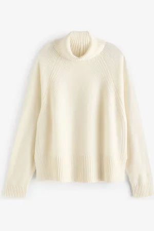 Next 100% Wool Premium High Roll Neck Knitted JumperM Reg