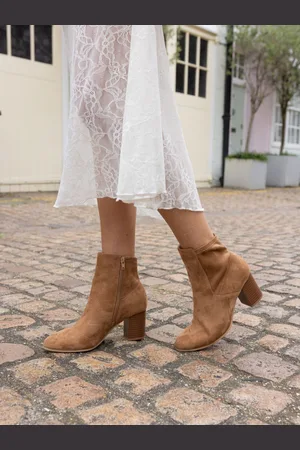 Novo Holland Stretch Block Ankle Boots