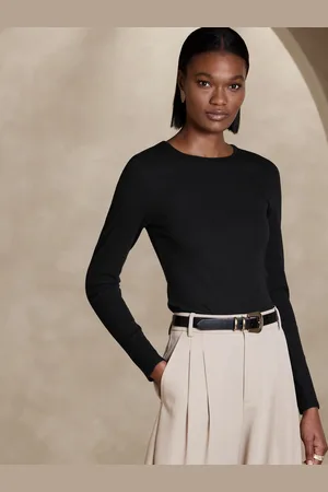 Banana Republic Ribbet Rund hals T-shirtM