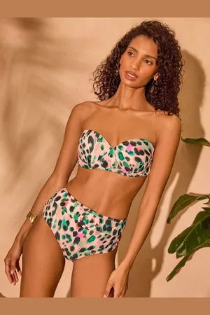 Love & Roses Animal Print Bikini Set46