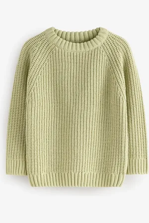 Next Knitted Crew Neck Jumper (3mths-7yrs)4 - 5 år (104 - 110cm)