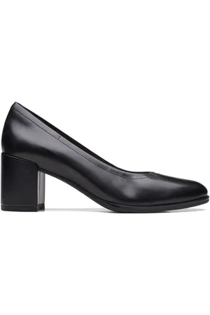 Clarks Leather Court Shoes
